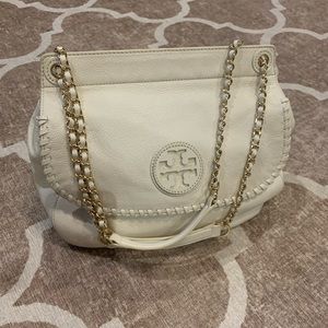Tory Burch Marion Bag Ivory/White